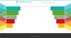 Desktop Screenshot of californiapioneer.org
